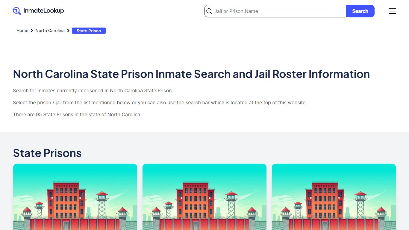 North Carolina State Prison Inmate Search | Inmate Lookup